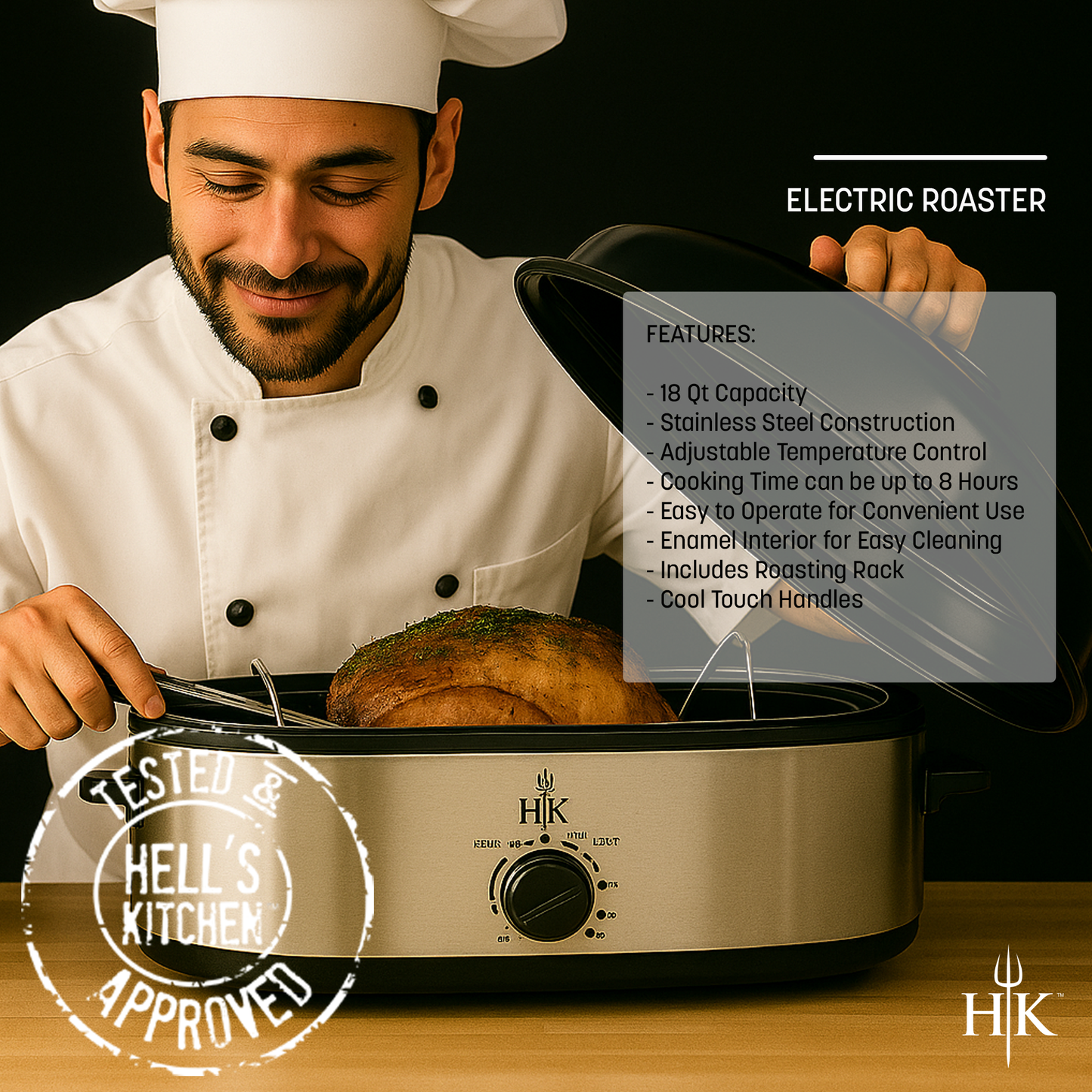 Hell’s Kitchen 18-Quart Electric Roaster