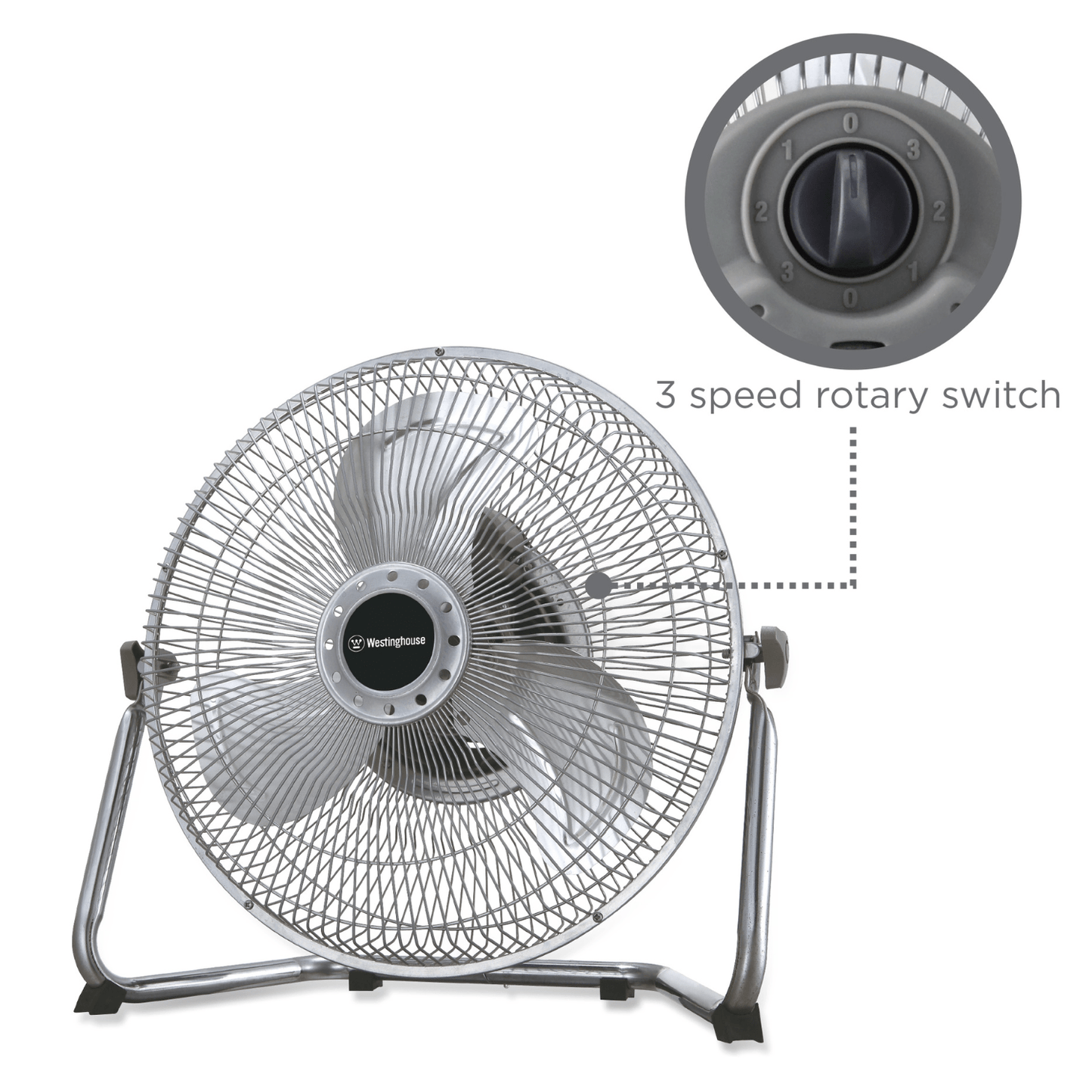 Westinghouse 12-Inch High Velocity Floor Fan