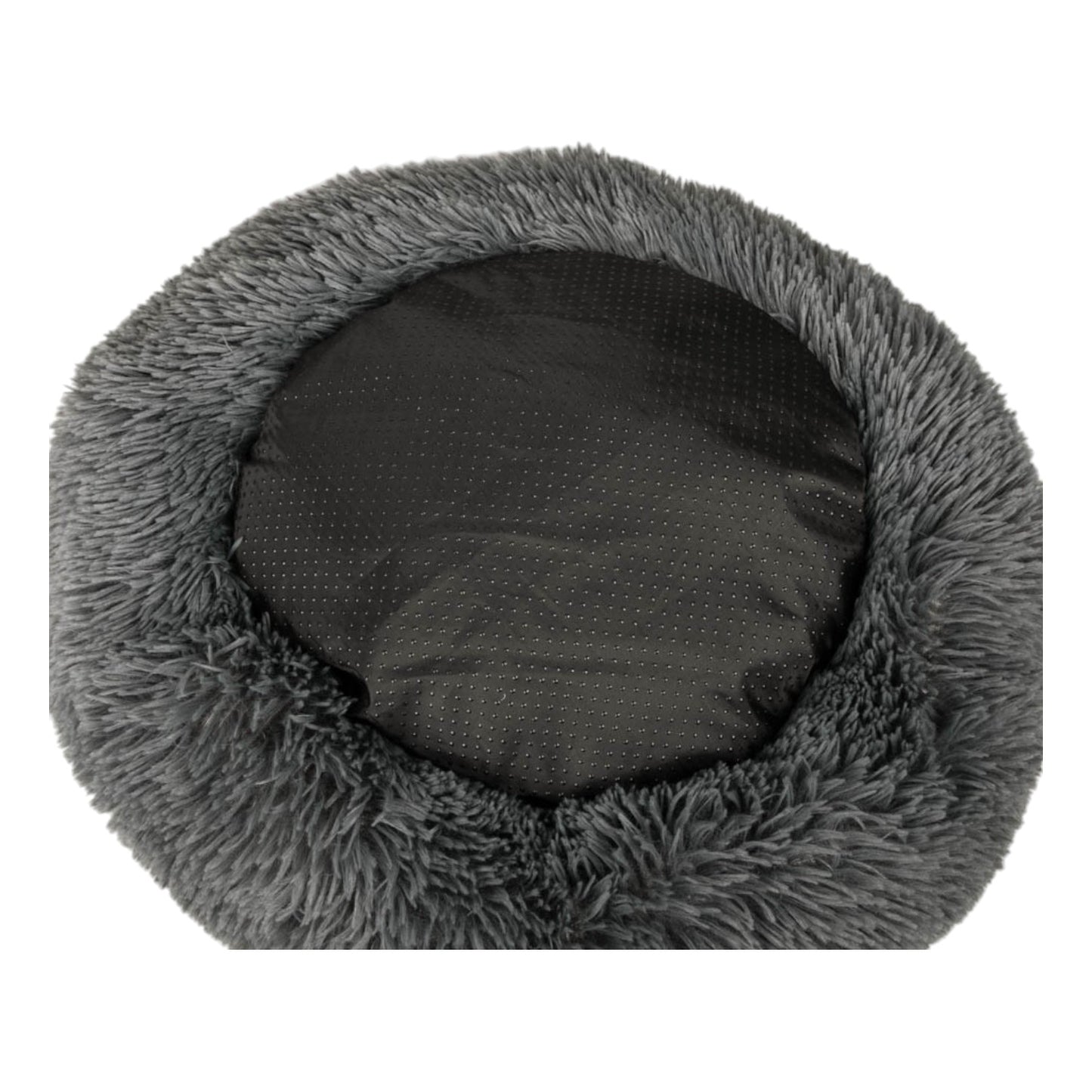 Archstone Pets Donut Bed - Gray, Raised Edges, S M L Sizes