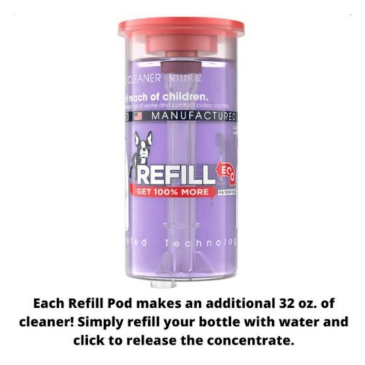 Refill Pack - ION Pet 32 Oz Urine and Odor Destroyer - Mixed Berry