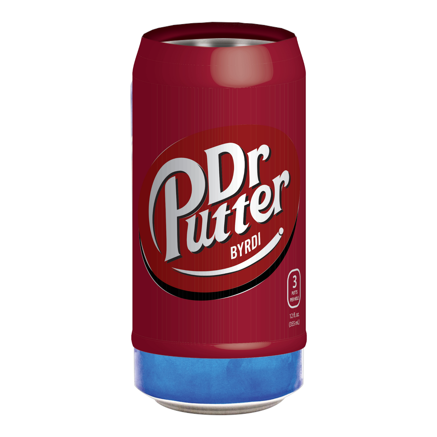 Byrdi 4-Piece Fore! Skins - Beverage Can Covers, Silicone Sleeves