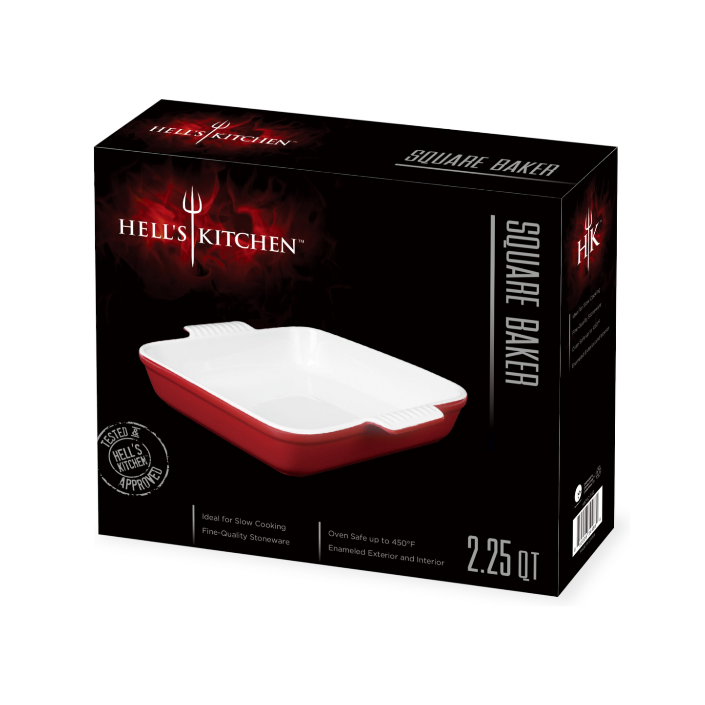 Hell's Kitchen 2.25-Quart Square Baker