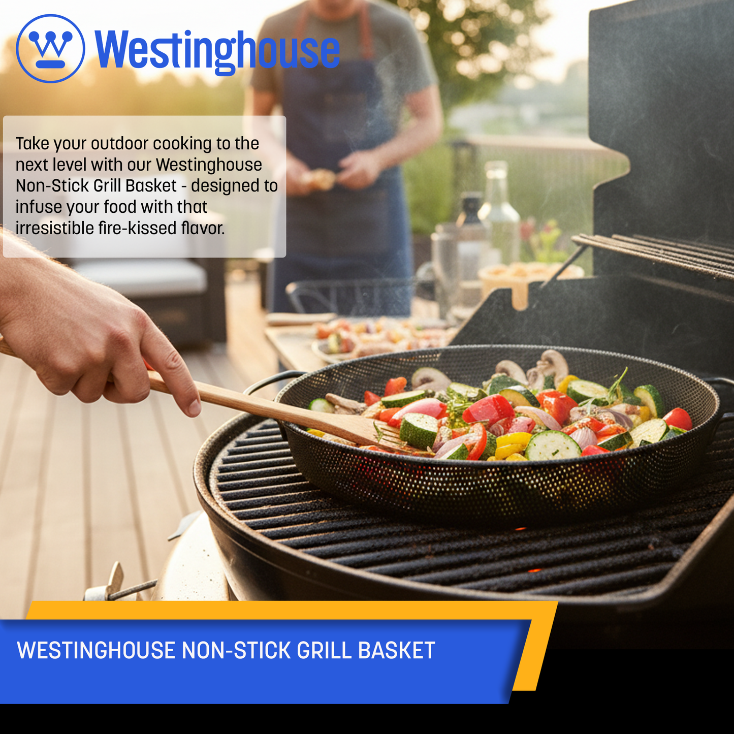 Westinghouse Non-stick Grill Basket