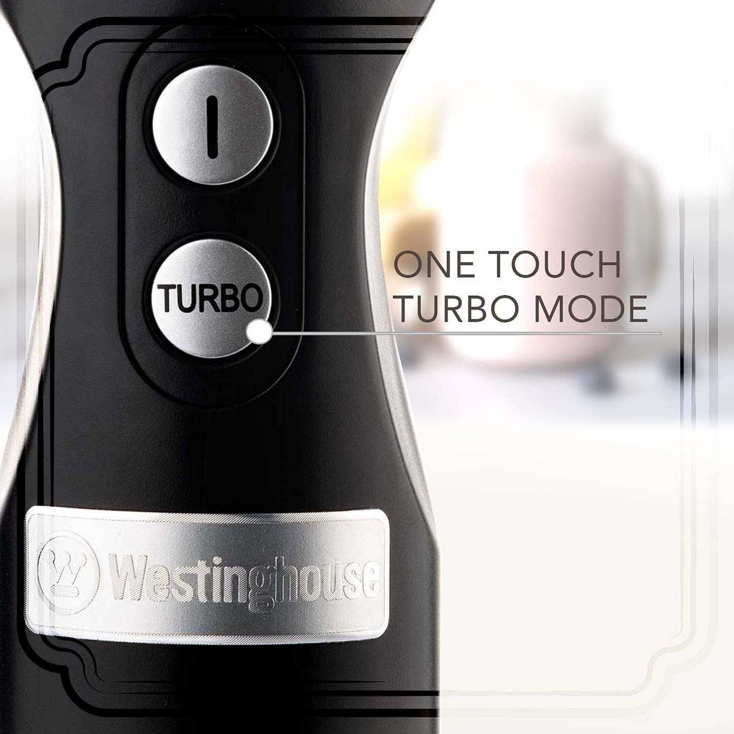 Westinghouse Multi-Speed Immersion Hand Blender - Retro Series, 4 Colors