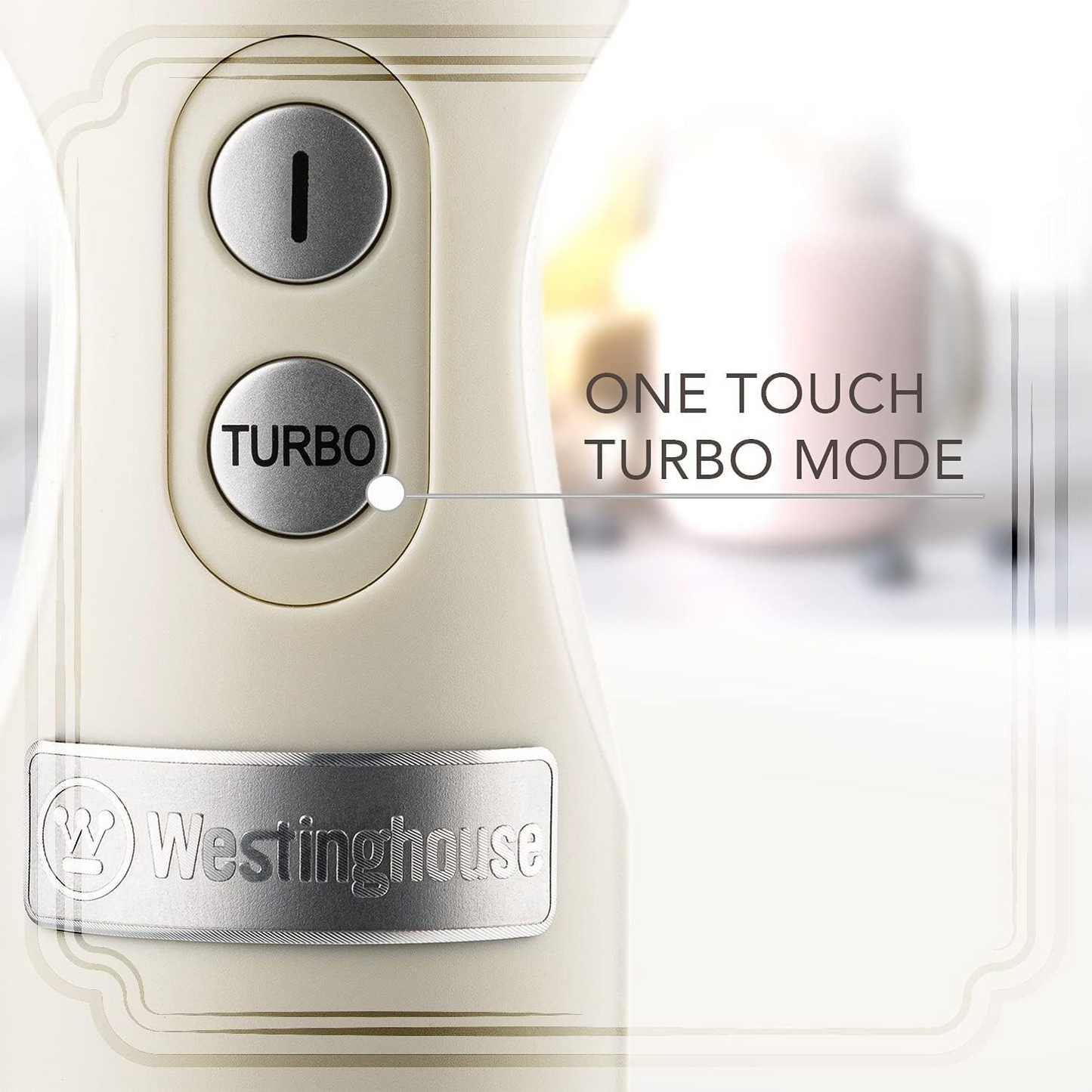 Westinghouse Multi-Speed Immersion Hand Blender - Retro Series, 4 Colors
