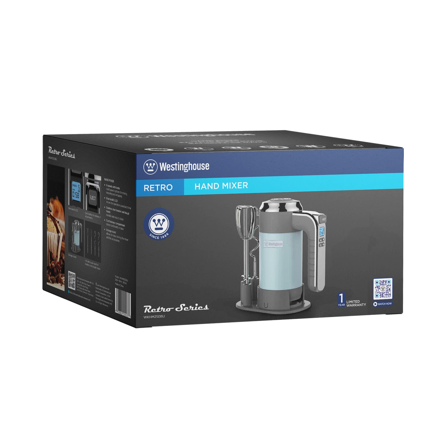 Westinghouse Multi-Speed Hand Mixer - Retro Series