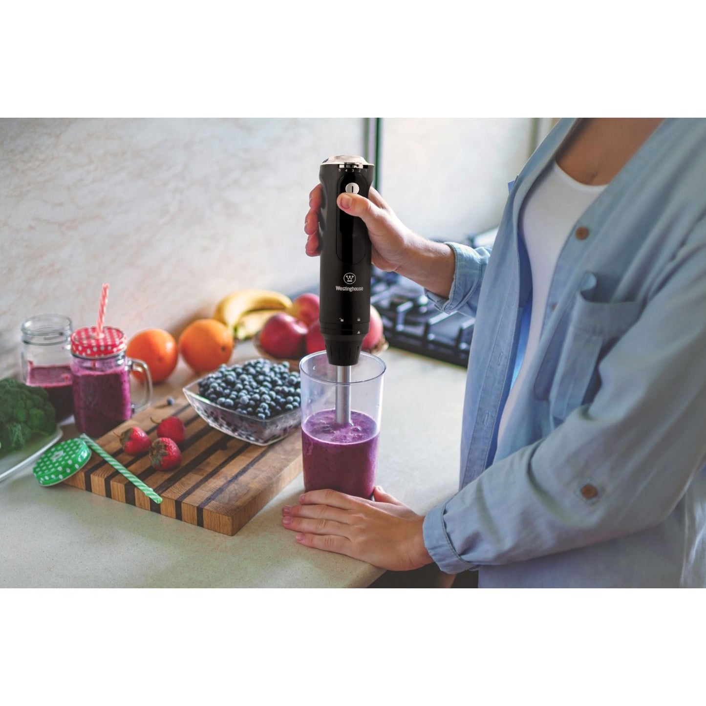Westinghouse Multi-Speed Hand Blender - Everyday Series