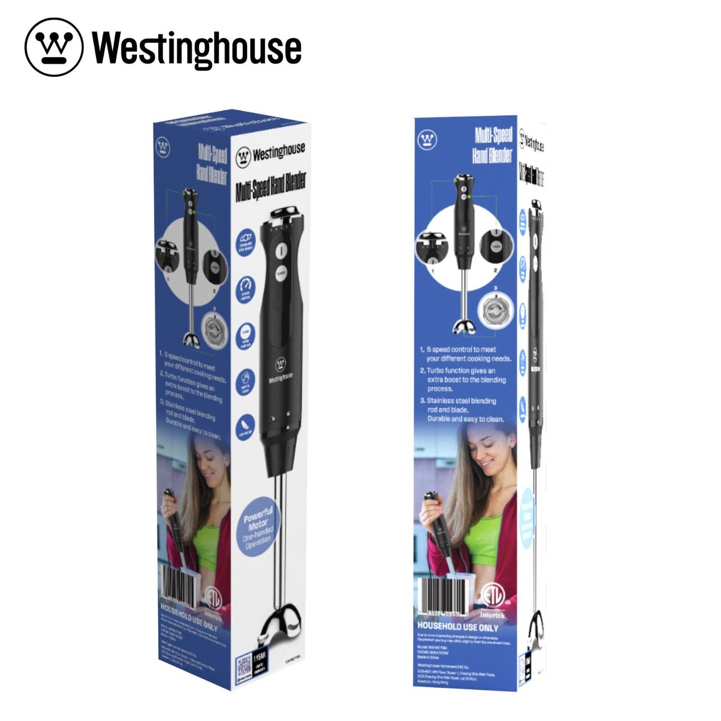 Westinghouse Multi-Speed Hand Blender - Everyday Series