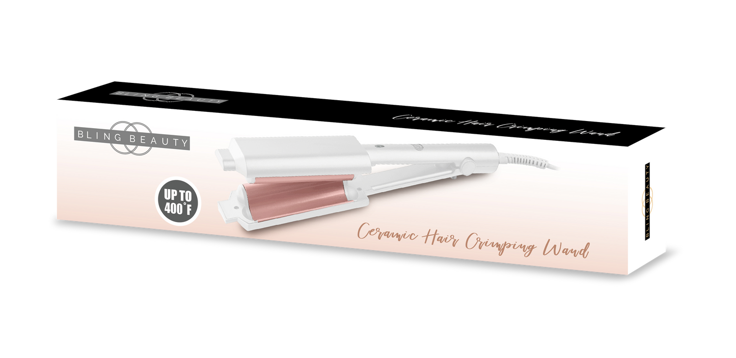 Ceramic Hair Crimping Wand