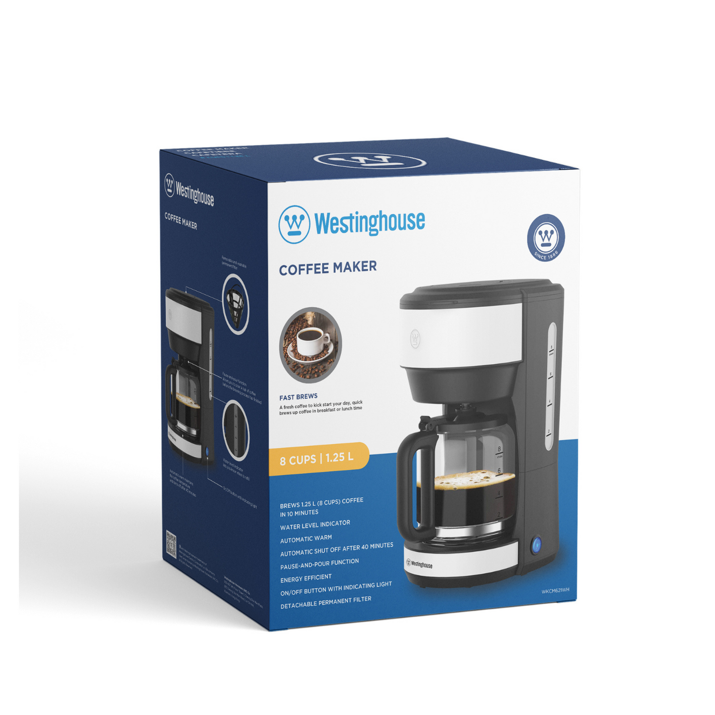 1.25L Coffee Maker - (8 Cups) - Everyday Series