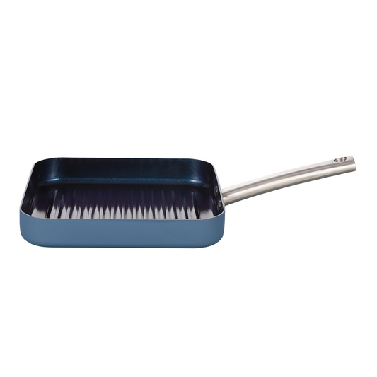 9.5" Pressed Grill Pan - Sapphire Collection