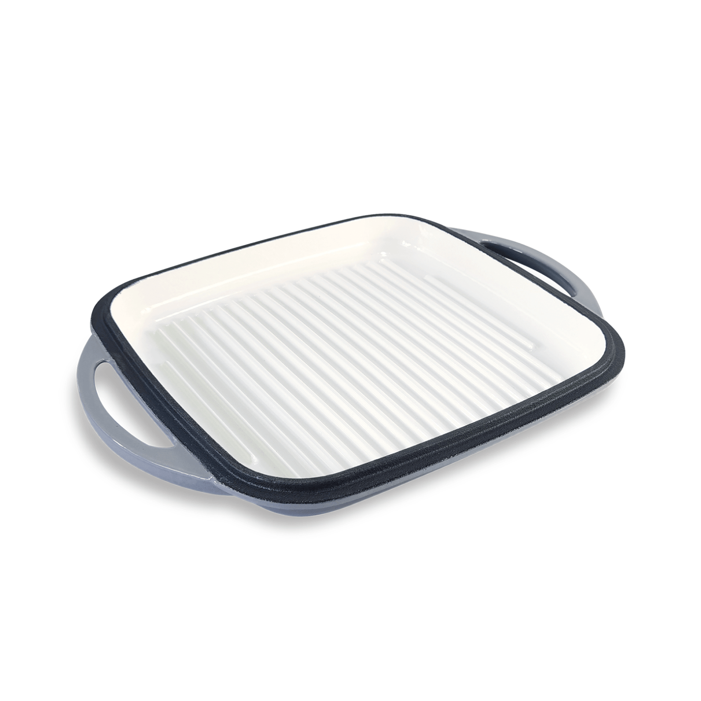 ChefVentions 10-Inch Square Cast Iron Grill Pan