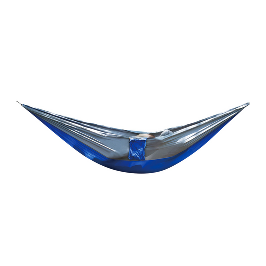 Big Backyard Portable Camping Hammock with Storage Bag - Blue Gray