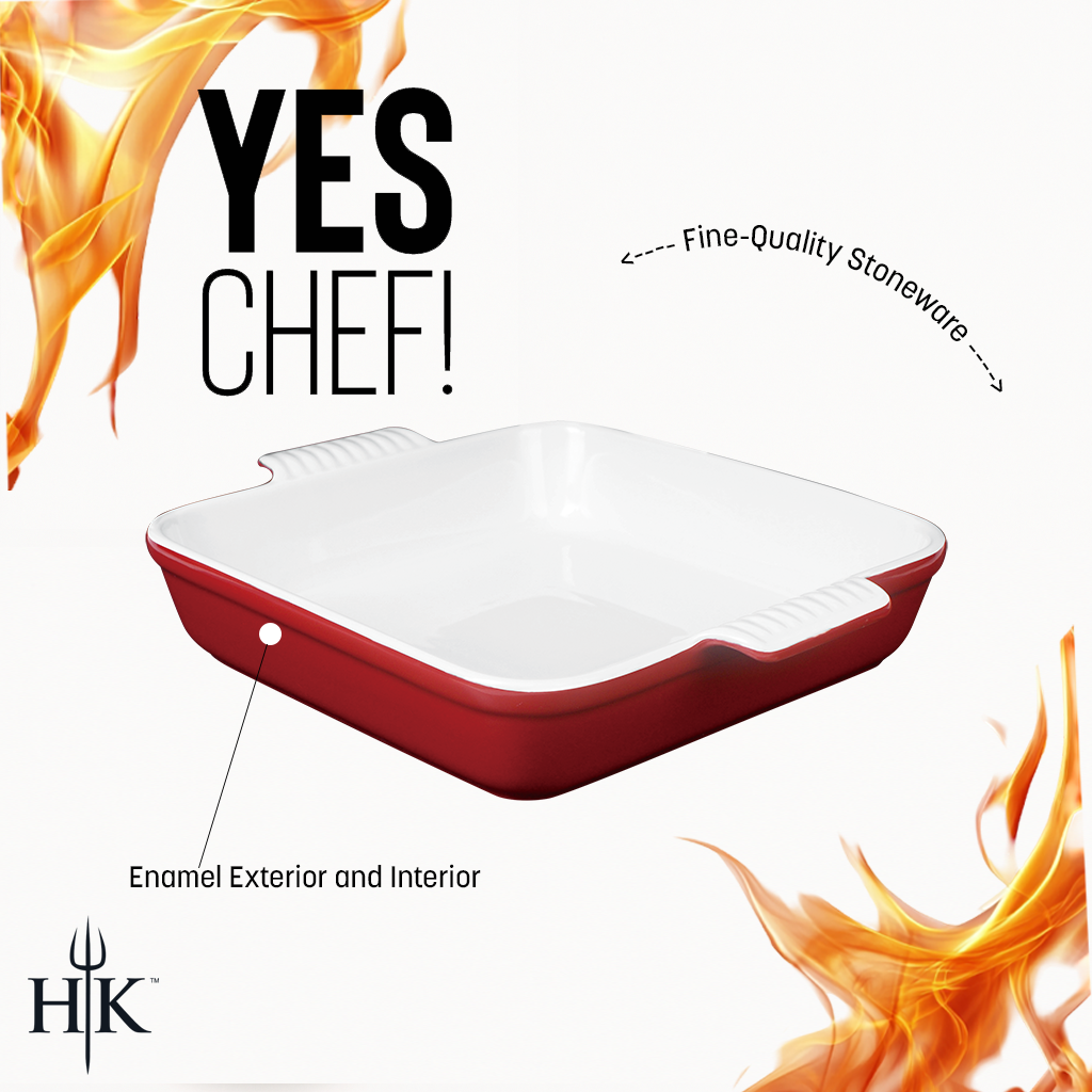 Hell's Kitchen 2.25-Quart Square Baker