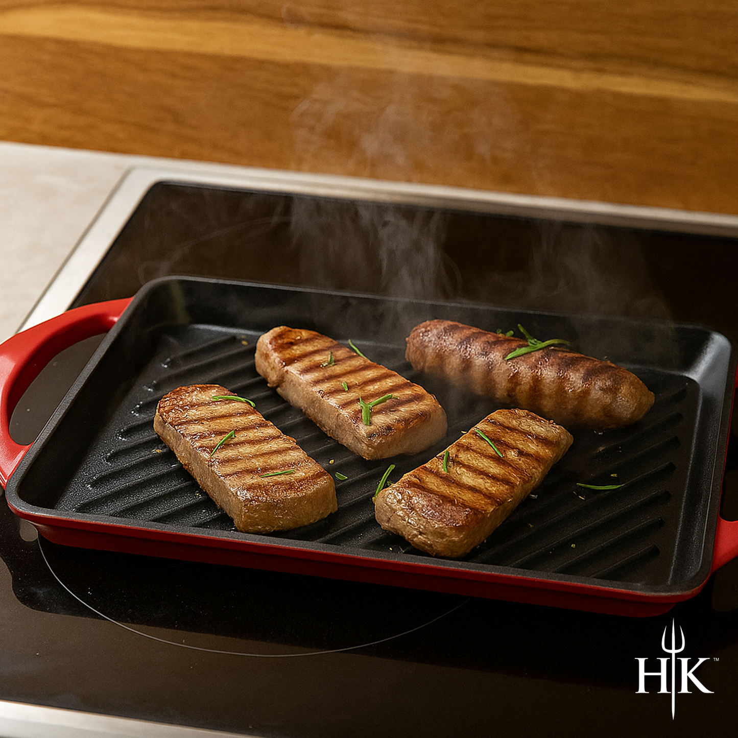 Hell's Kitchen 16-Inch Cast Iron Grill