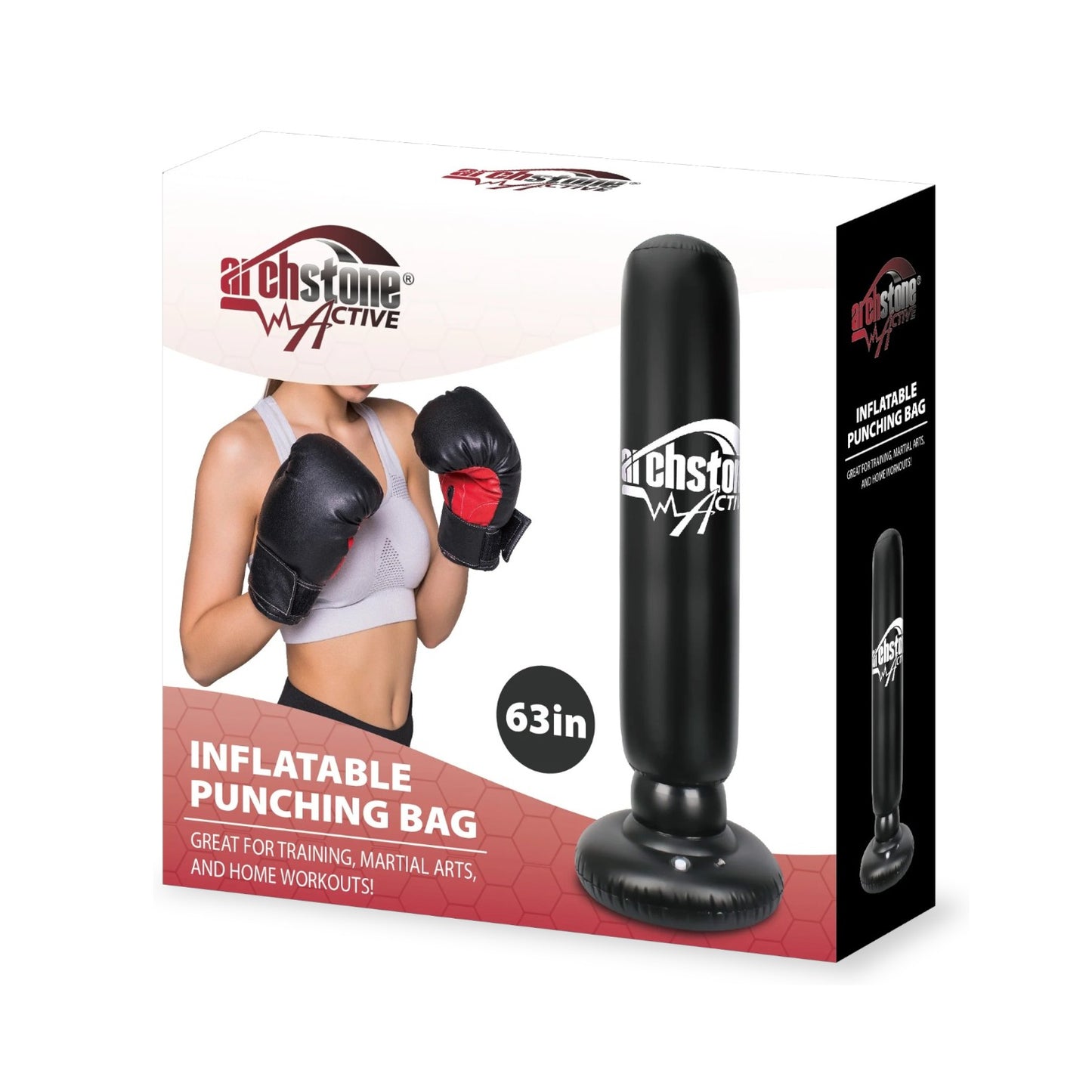 Archstone 63-Inch Inflatable Punching Bag