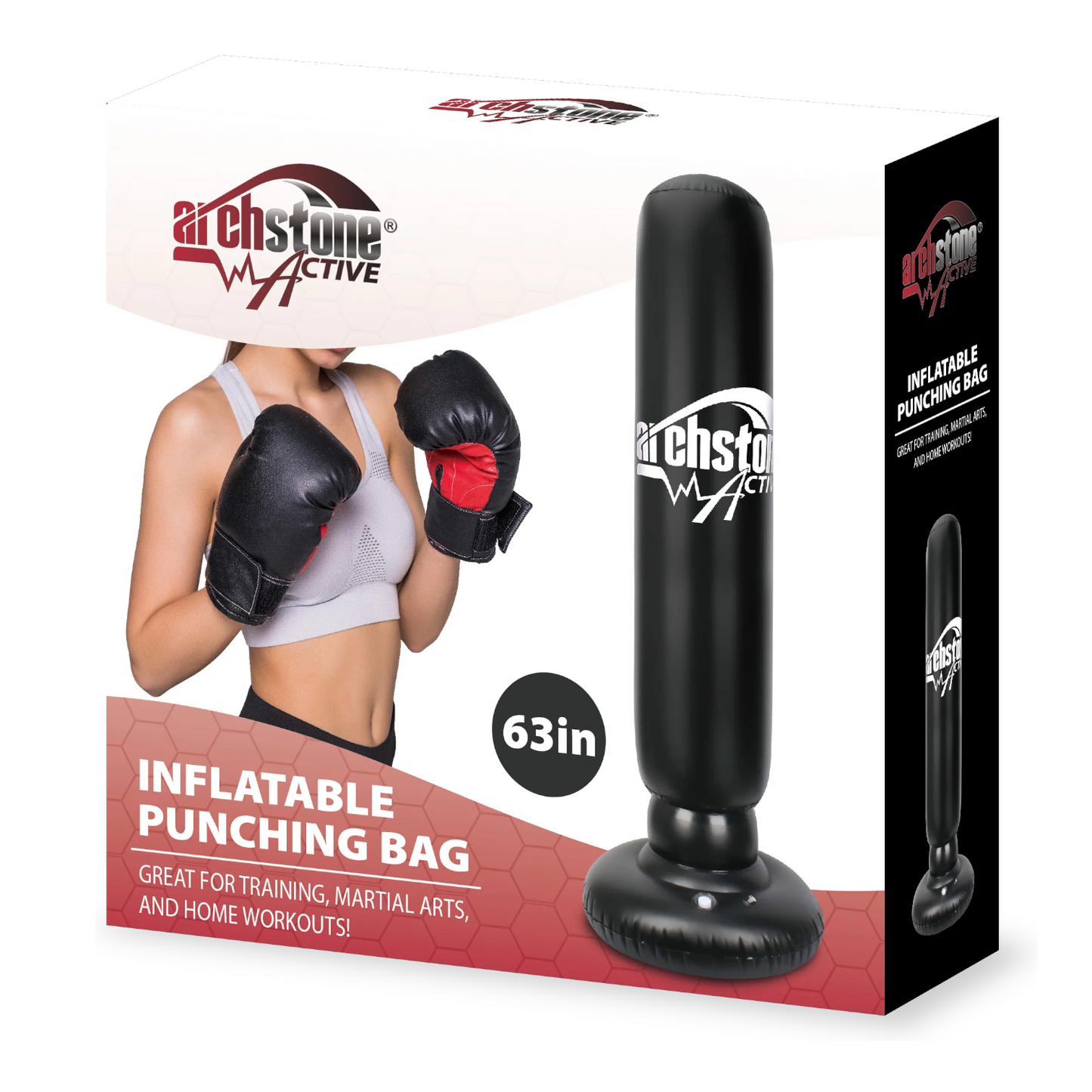 Archstone 63-Inch Inflatable Punching Bag