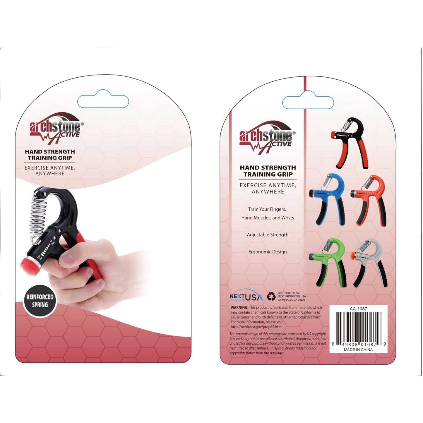 Archstone Hand Strength Training Grip