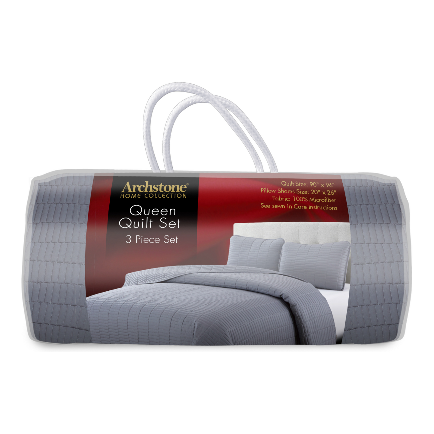 Archstone 3-Piece Queen Quilt Set - Home Collection