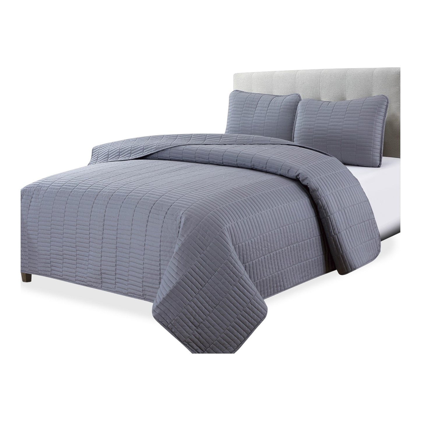Archstone 3-Piece Queen Quilt Set - Home Collection