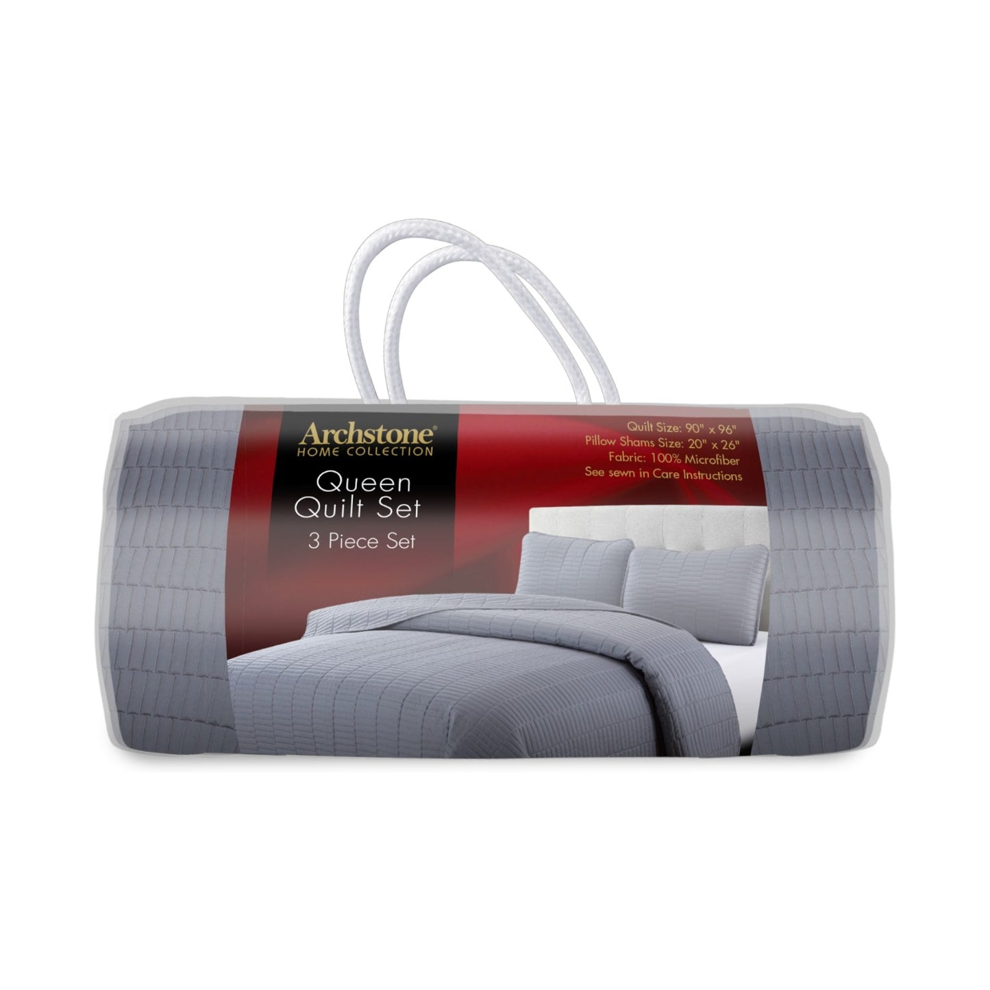 Archstone 3-Piece Queen Quilt Set - Home Collection