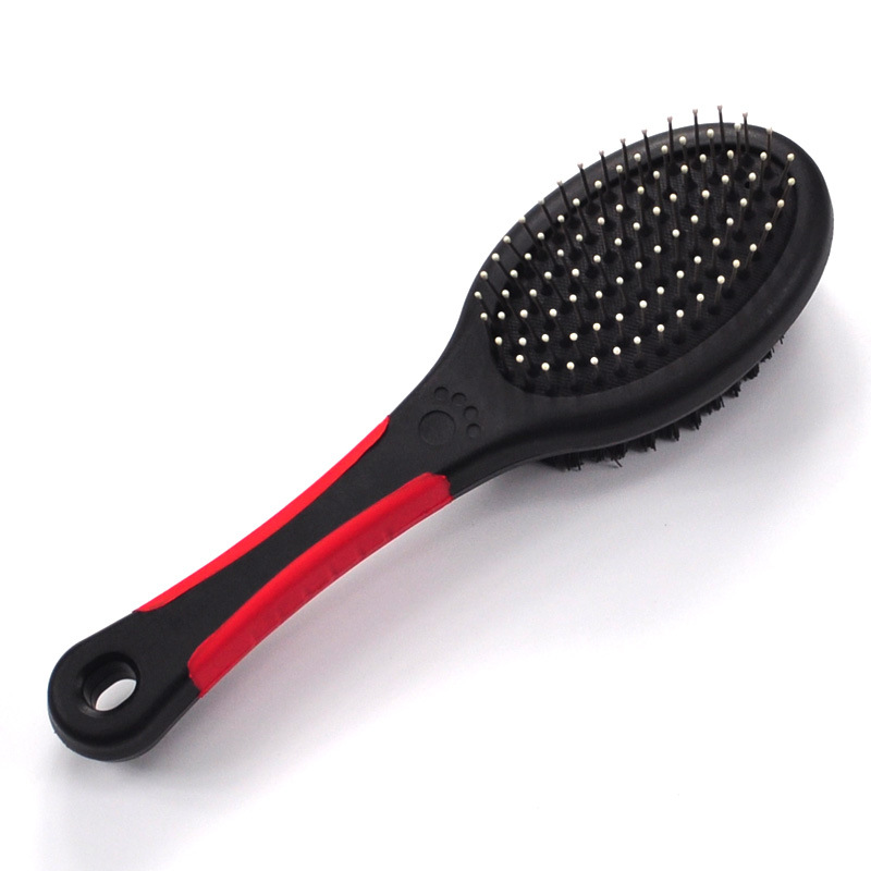 Archstone Pets Double Sided Brush - Black Red