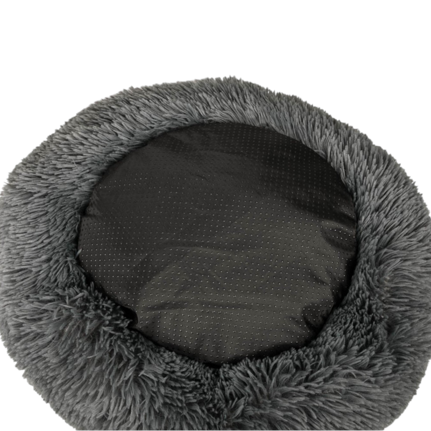 Archstone Pets Donut Bed - Gray, Raised Edges, S M L Sizes