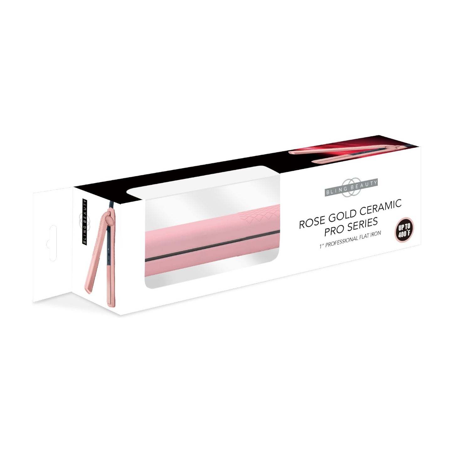 Bling Beauty Professional Flat Iron - Pro Series, Pink