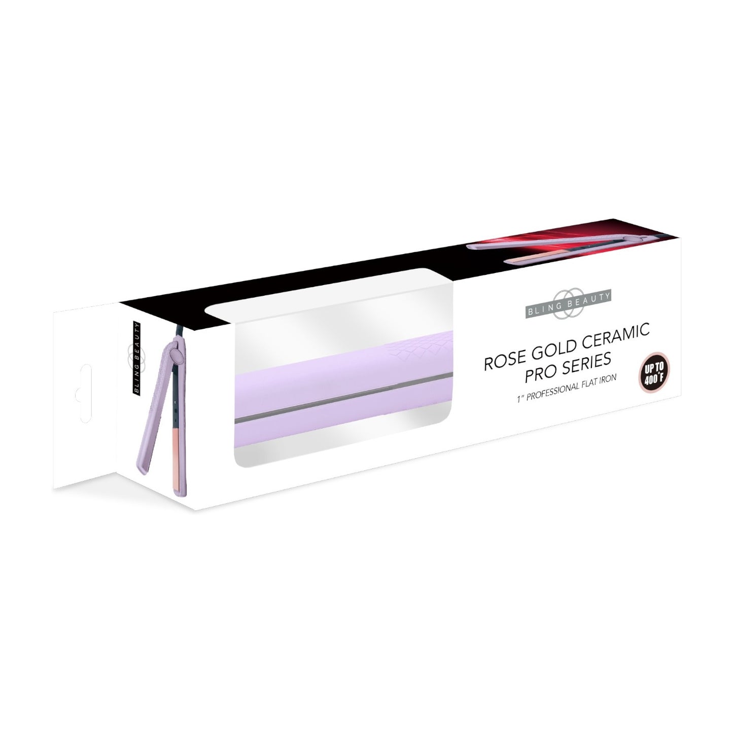 Bling Beauty Professional Flat Iron - Pro Series, Purple