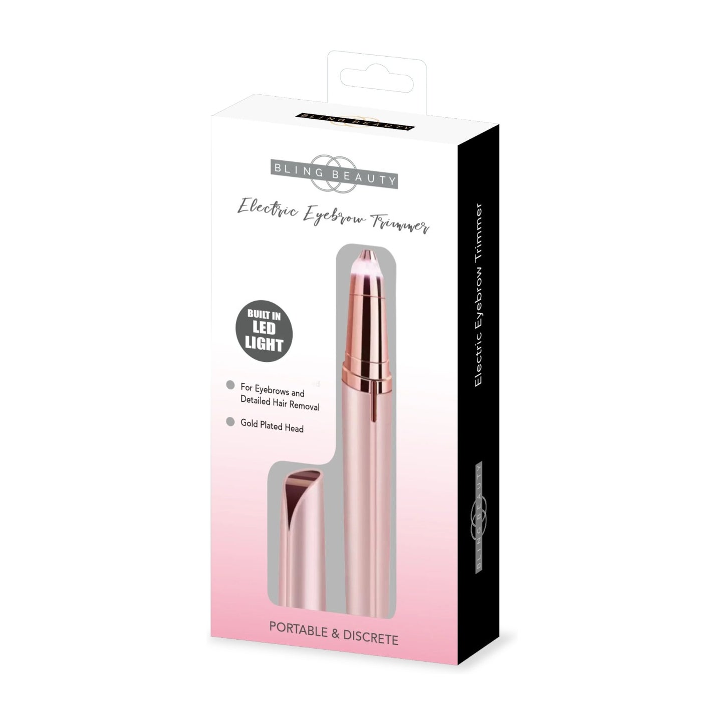 Bling Beauty Electric Eyebrow Trimmer - Fine Hair Shaver