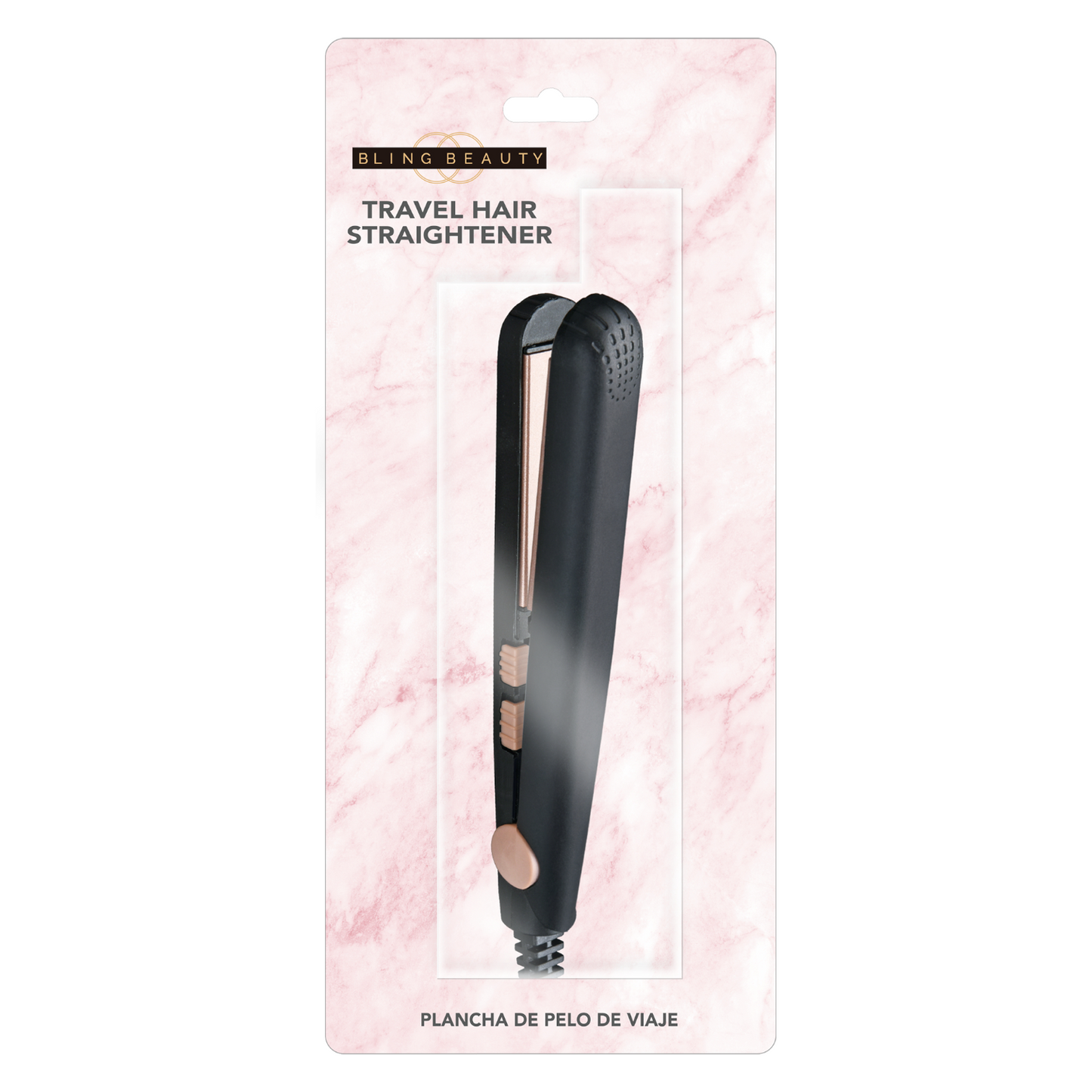 Bling Beauty Ceramic Travel Hair Straightener