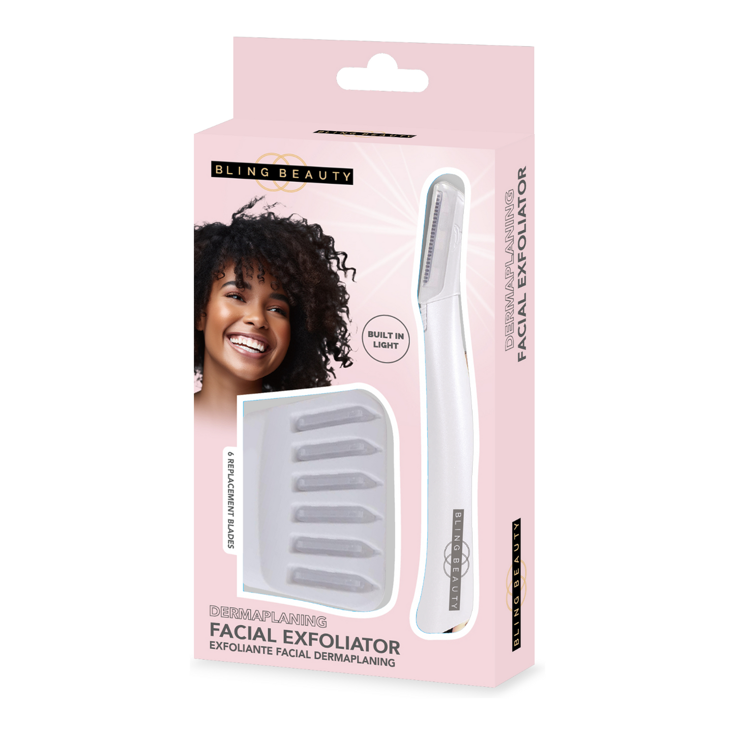 Bling Beauty Dermaplaning Facial Exfoliator