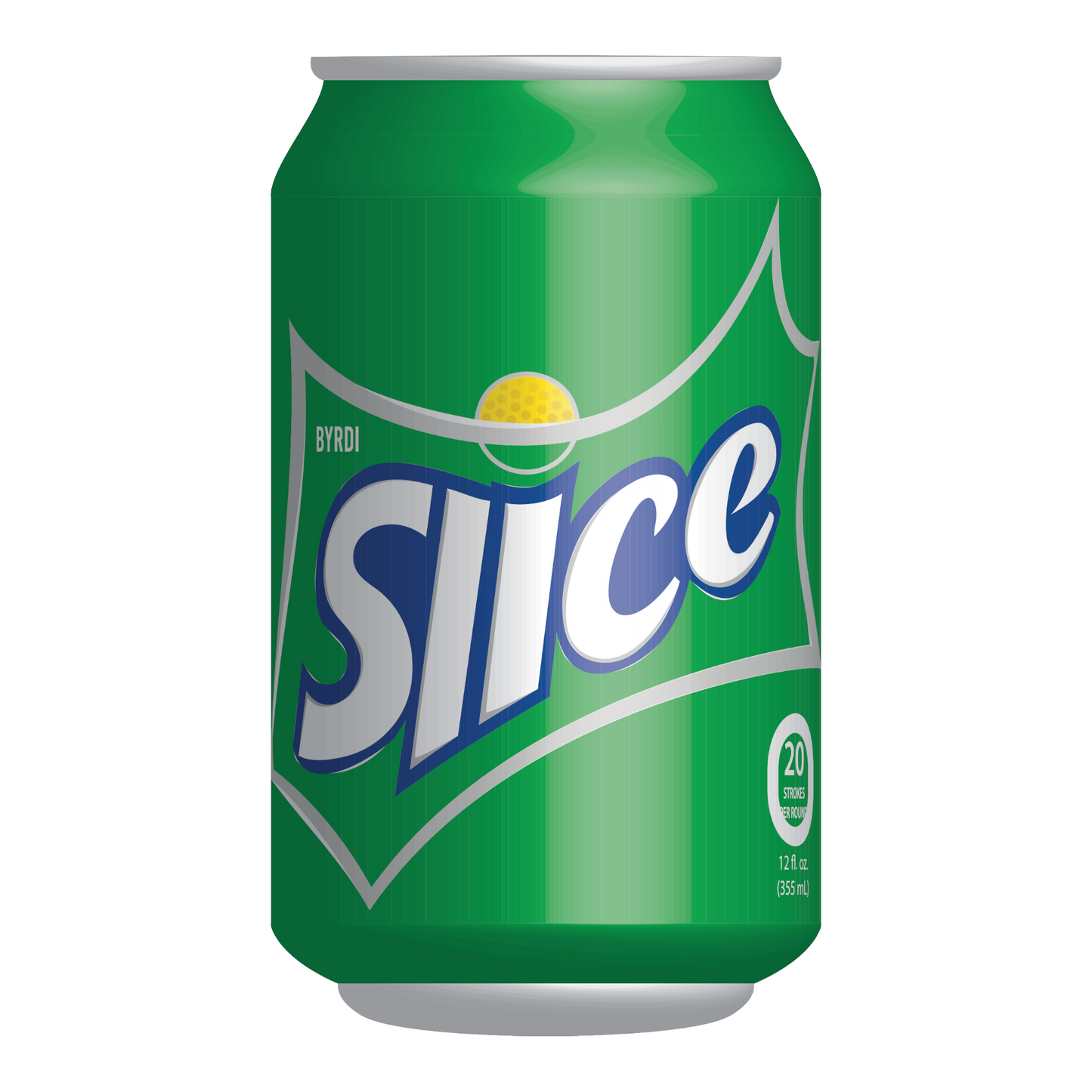 Byrdi 4-Piece Fore! Skins - Beverage Can Covers, Silicone Sleeves