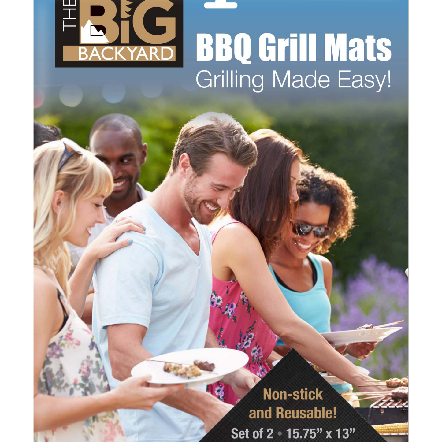 Big Backyard 2-Piece Set BBQ Grill Mat