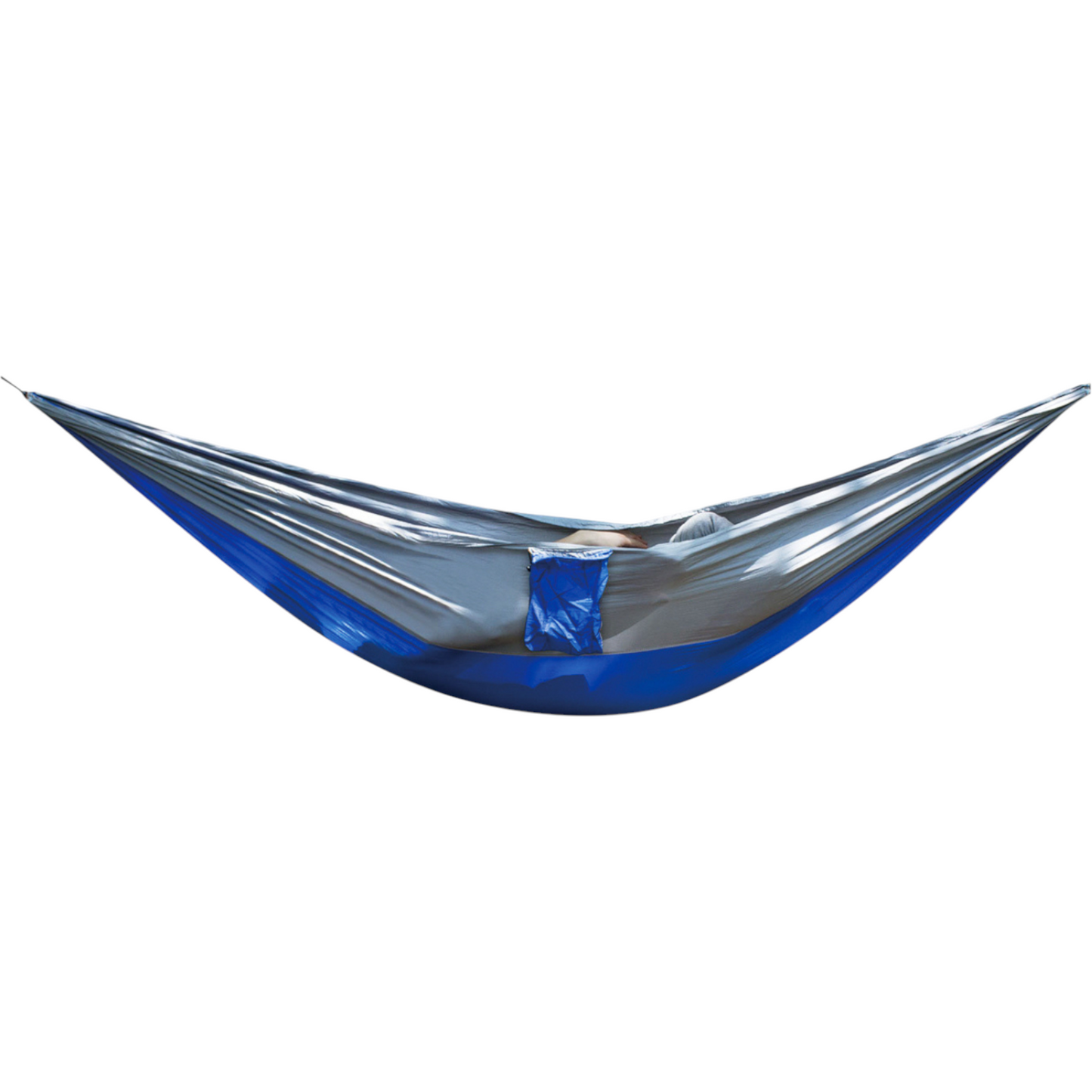 Big Backyard Portable Camping Hammock with Storage Bag - Blue Gray