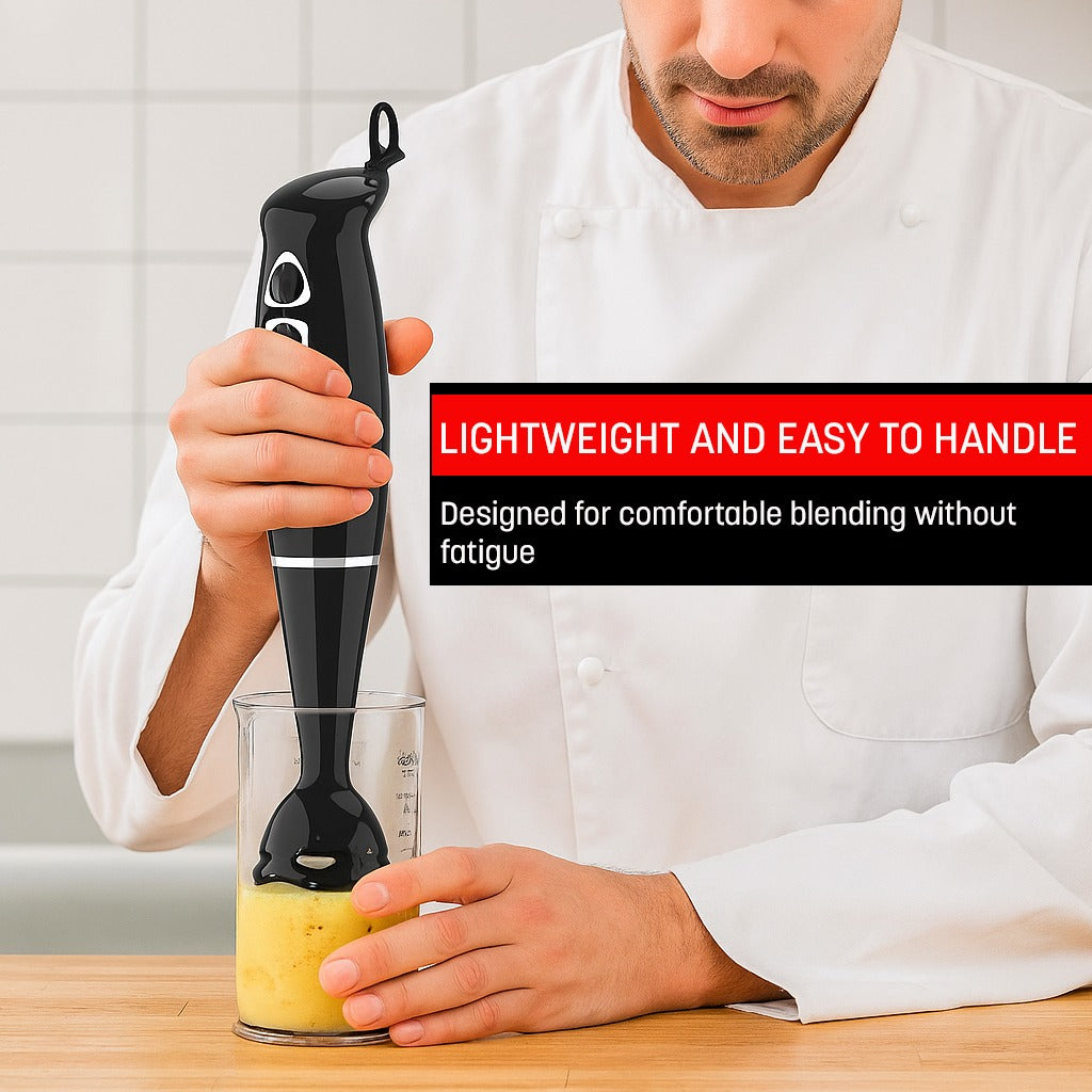 Hell's Kitchen 300W Dual Speed Hand Blender - Black