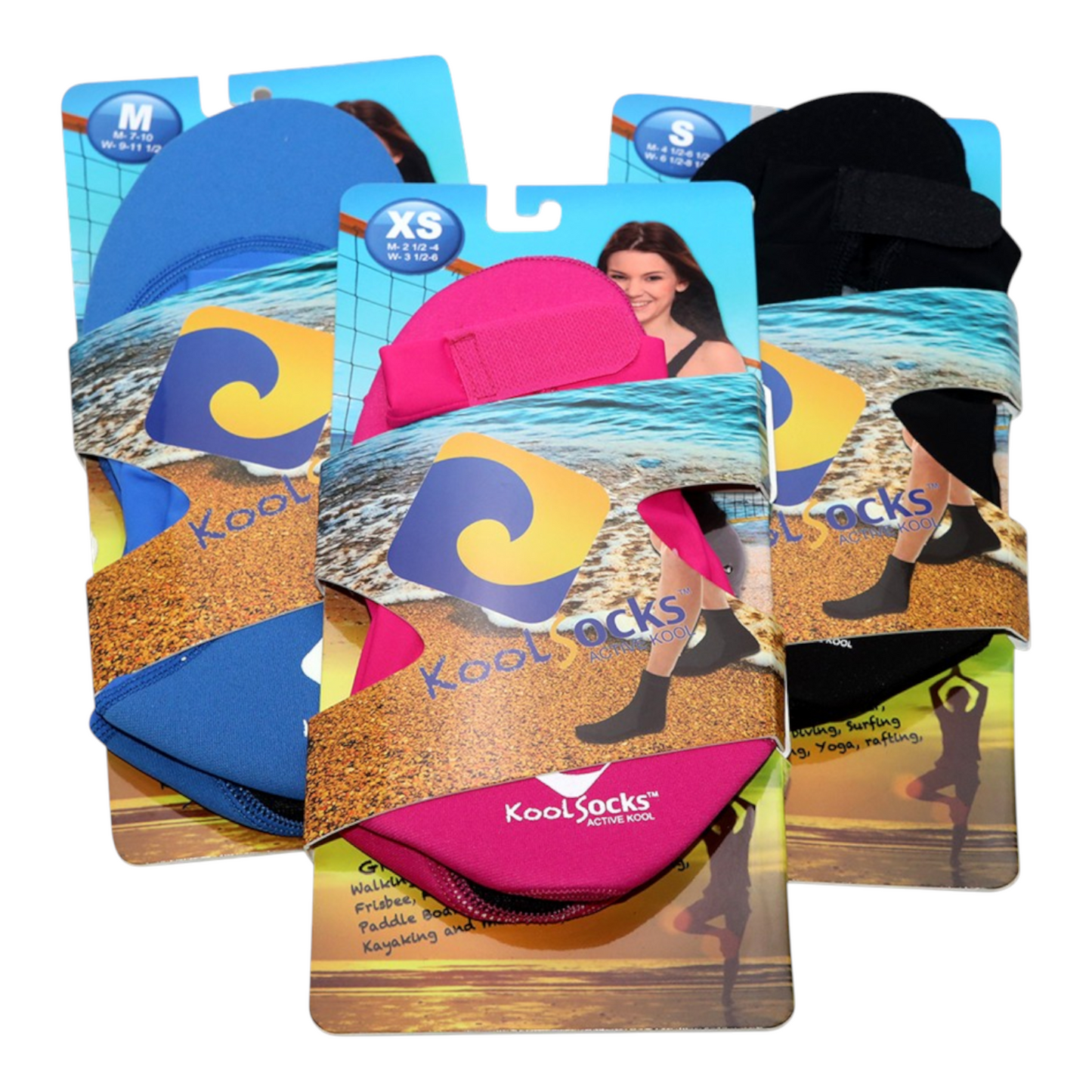 Kool Socks Sand Socks - XS S M L XL Sizes