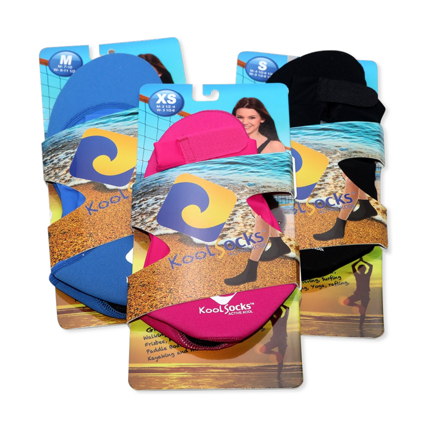 Kool Socks Sand Socks - XS S M L XL Sizes