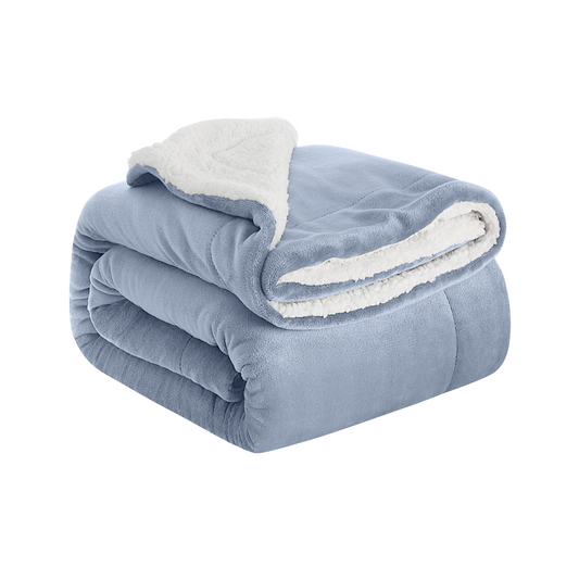 Sherpa Throw Blanket - 50" x 60"