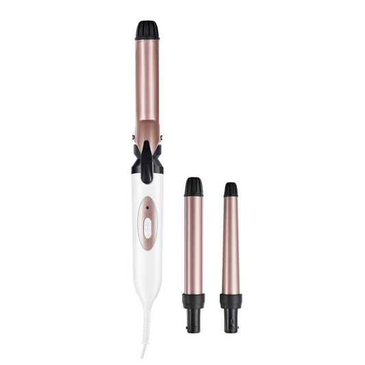 3 in 1 Curling Wand - Professional Styling Wand, Interchangeable Barrels