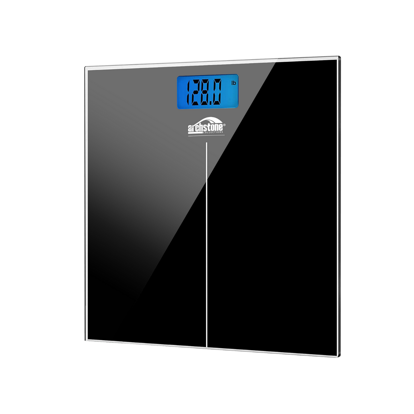 Bathroom Scale - LCD Backlighting and Tempered Glass