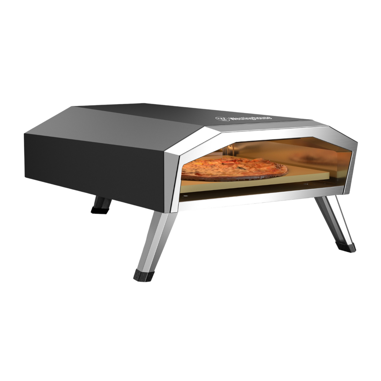 Westinghouse 13-Inch Gas Pizza Oven No Rotating Stone