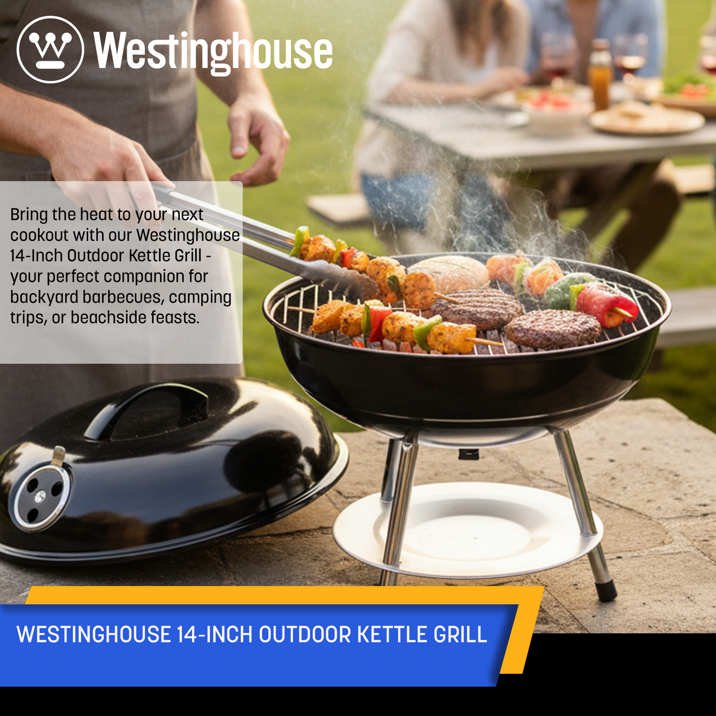 Westinghouse 14-Inch Outdoor Kettle Grill