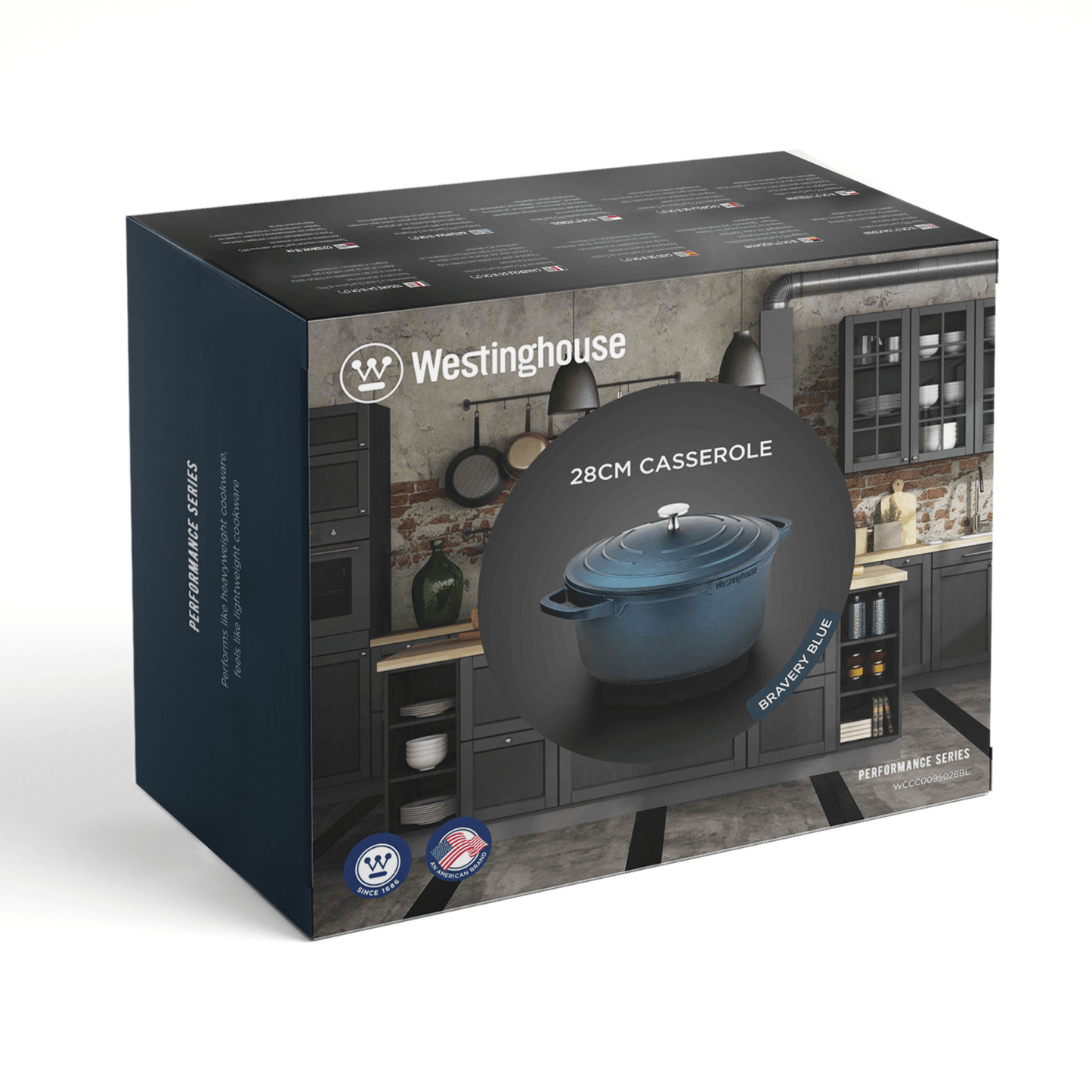 Westinghouse 11-Inch Casserole with Lid - Performance Series