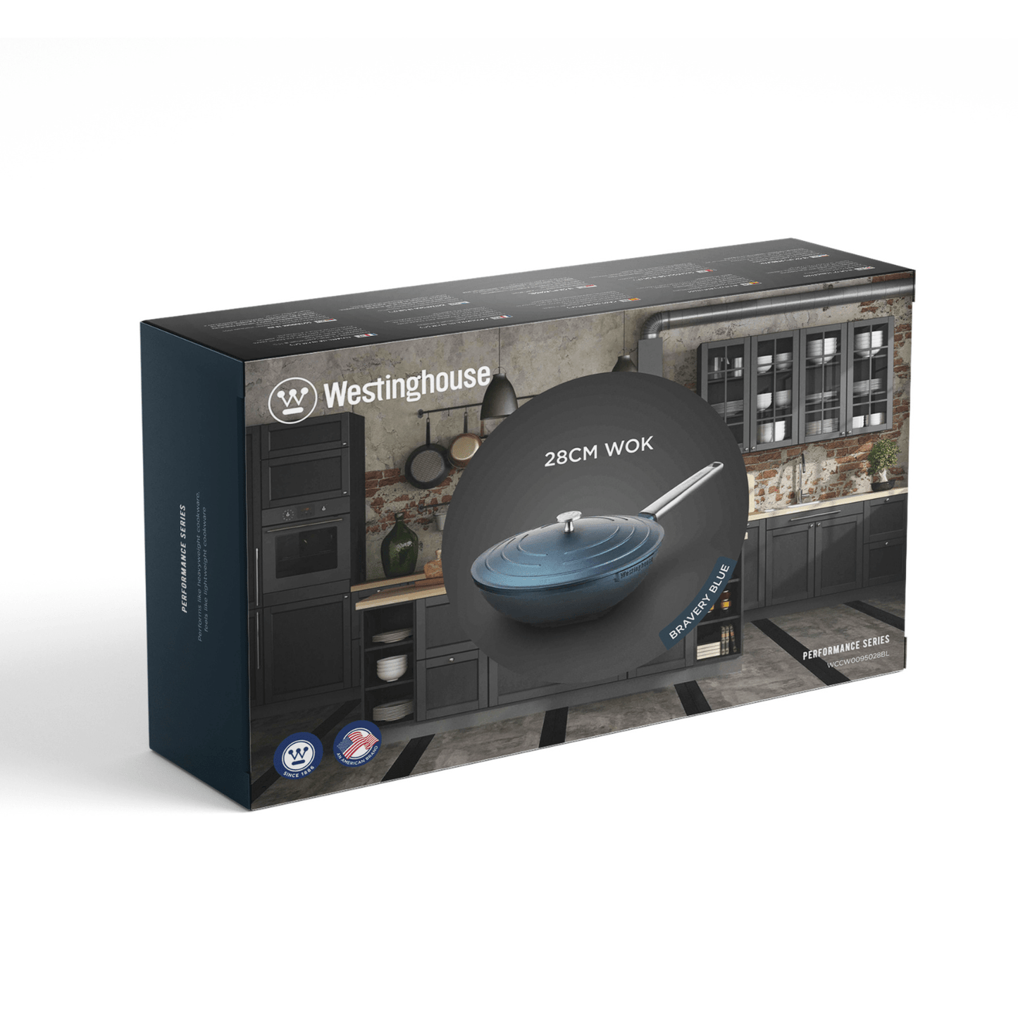 Westinghouse 11-Inch Wok with Lid - Performance Series