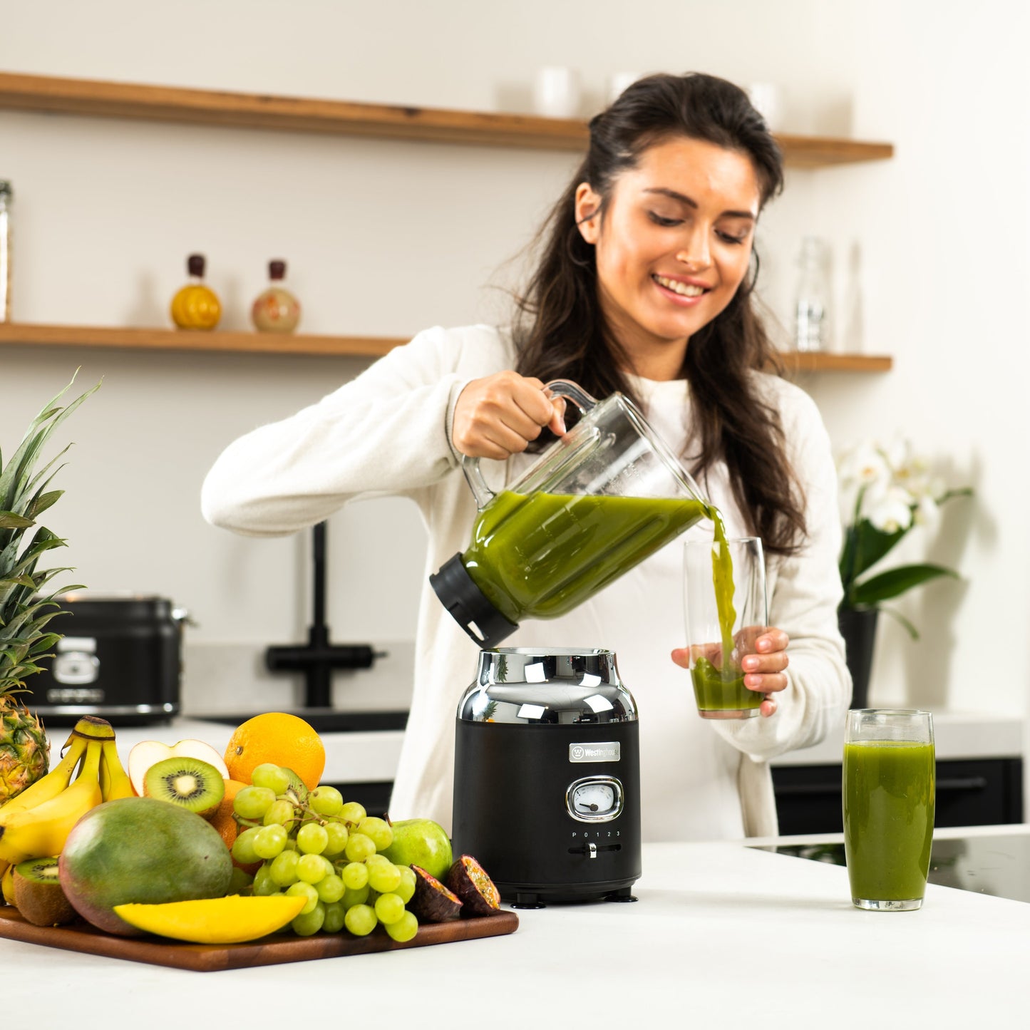Westinghouse 1.5L Capacity Table Blender - Retro Series