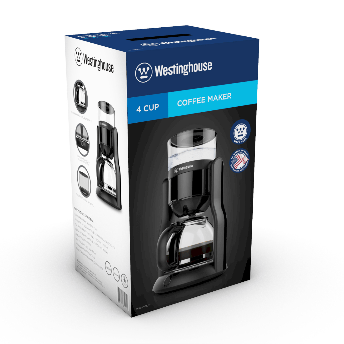 Westinghouse 4-Cup Drip Coffee Maker - Everyday Series