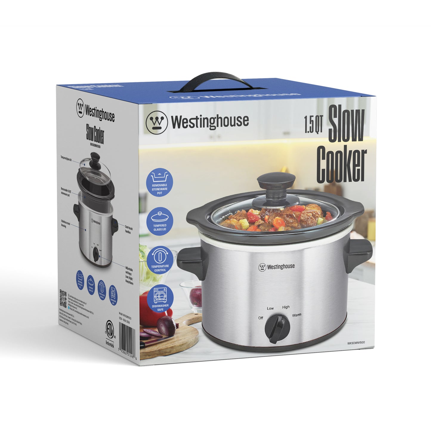 Westinghouse 1.5-Quart Slow Cooker - Everyday Series
