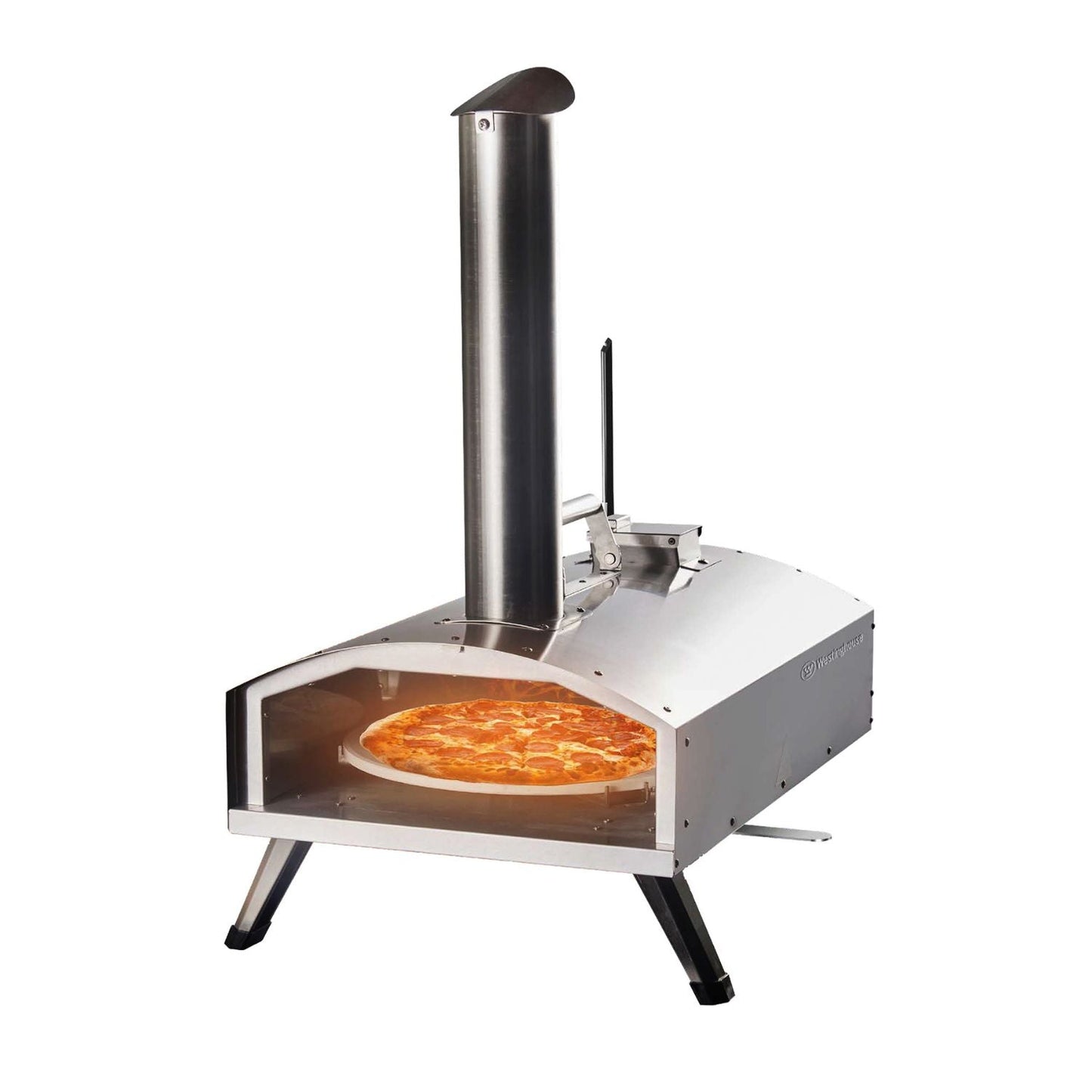 12" Wood Pellet Pizza Oven with Rotating Stone