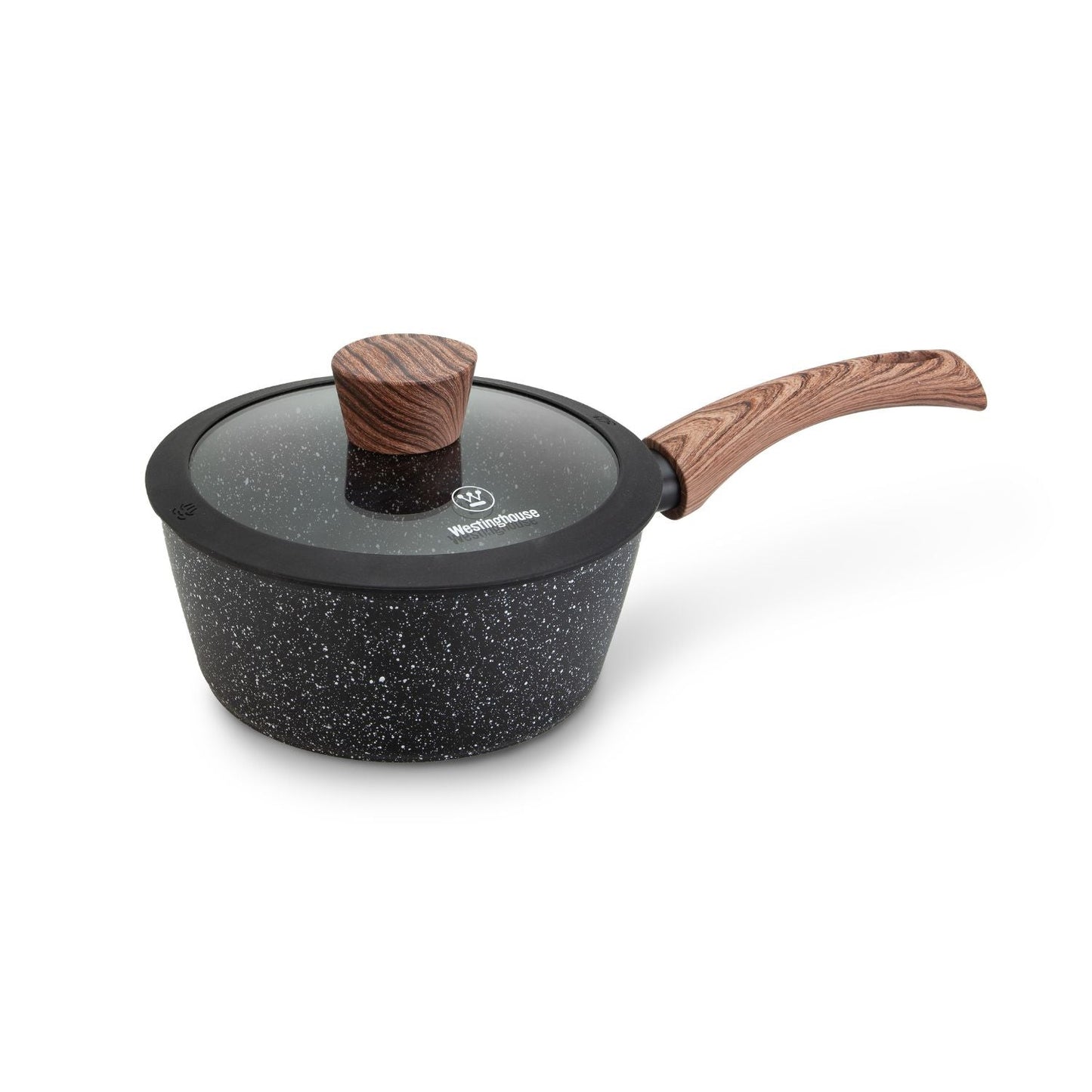 Westinghouse 1.8-Quart Saucepan with Lid - Marble Series
